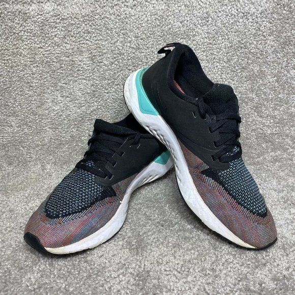 Nike Odyessey React 2 Flyknit AH1016-003 Running Shoes Wmen's US Size 8 - Picture 2 of 9